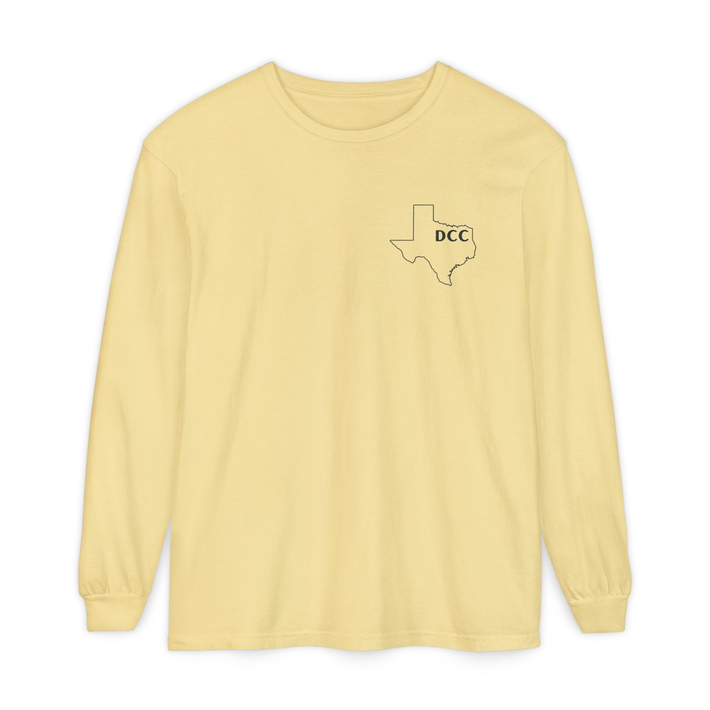 Unisex Garment-dyed Long Sleeve T-Shirt