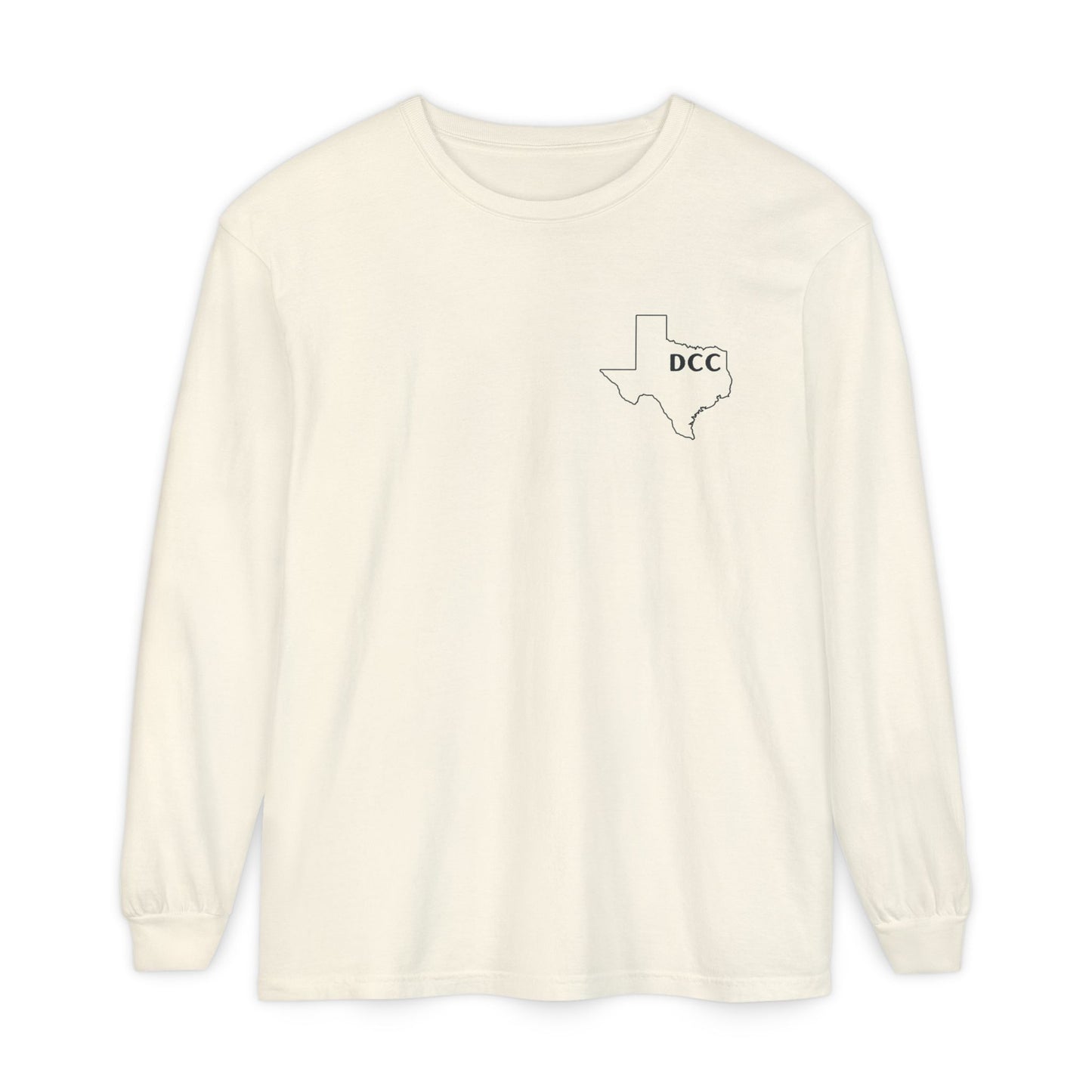 Unisex Garment-dyed Long Sleeve T-Shirt