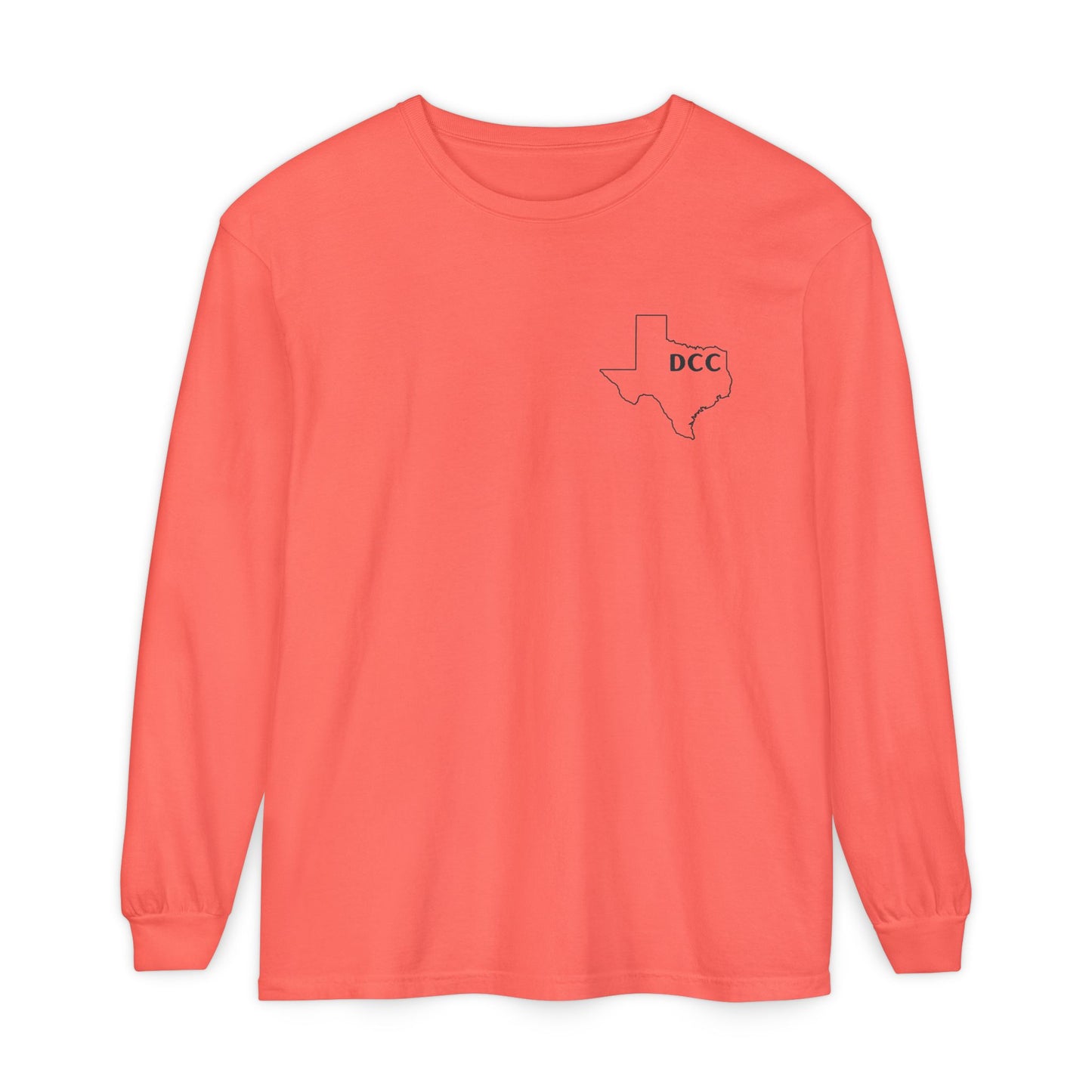 Unisex Garment-dyed Long Sleeve T-Shirt